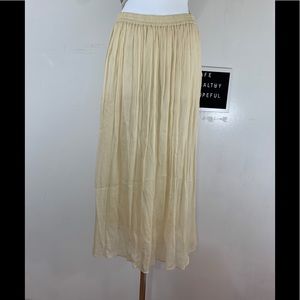 GAP 100% Silk Maxi Skirt